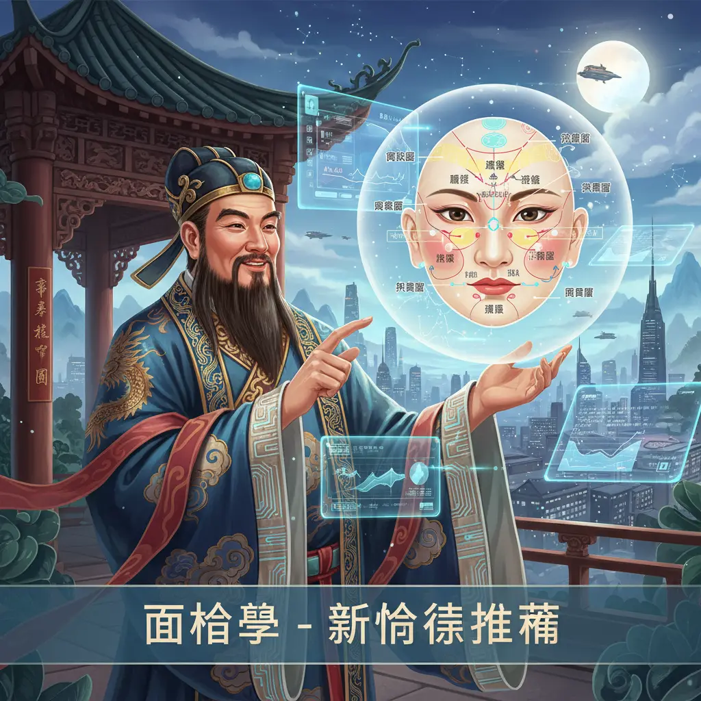 算命師傅推薦 - 面相學