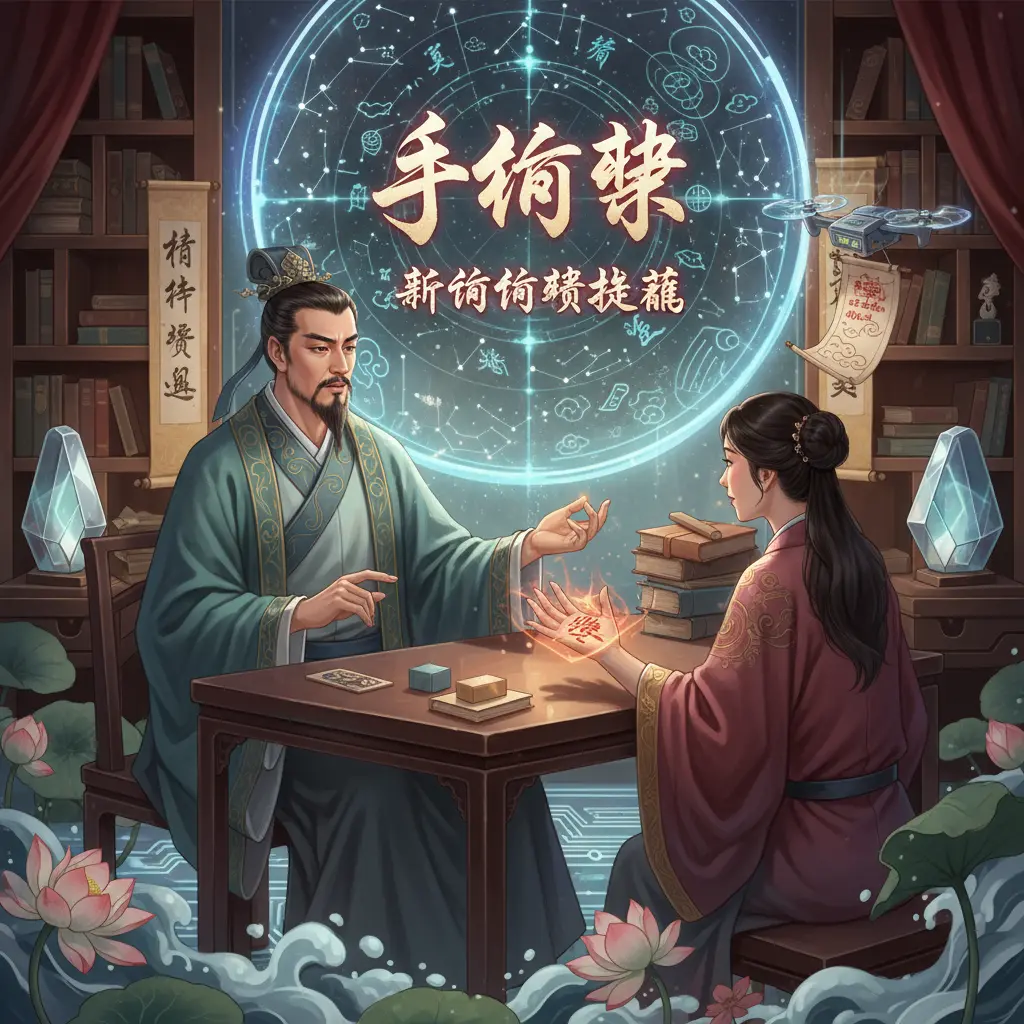 算命師傅推薦 - 手相學